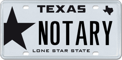 notary license plate 3